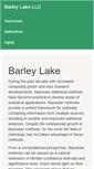 Mobile Screenshot of barleylake.com